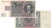 Banknoten 10 MARK 1948 DDR: 10 DEUTSCHE MARK 1948 Kuponausgabe Ro.334c I  32,80 EUR prix TTC + 8,90 EUR frais d'envoi