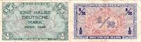 Banknoten 1/2 DEUTSCHE MARK 1948 BDL:  1948 Ro.230 III-IV III-IV 19,80 EUR prix TTC + 8,90 EUR frais d'envoi
