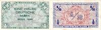 Banknoten 1/2 DEUTSCHE MARK 1948 BDL:  1948 Ro.230 III  22,80 EUR prix TTC + 8,90 EUR frais d'envoi