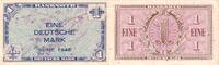 Banknoten 1 DEUTSCHE MARK BDL: 1948 Ro.232 II -