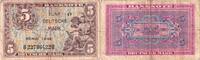 Banknoten 5 DEUTSCHE MARK BDL: 1948 Ro.236a Serie B III-IV -
