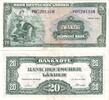 Banknoten 20 DEUTSCHE MARK BDL: 1949 Ro.260 Serie P/H III+ -