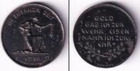 Medaillen Notgeld Token Medaille DEUTSCHES REICH 1. WK - In Eiserner Zeit - 1916 ss+ -
