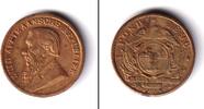 Alle Welt Token SÜDAFRIKA 1 Pond 1896 ss-vz -
