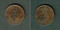 Altdeutschland 3 Schwaren Oldenburg 1858 B ss-vz -
