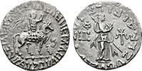 INDIA AR-indische Tetradrachme Scythen. Azes II., 10-30 n. Chr. -