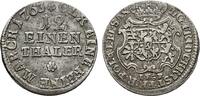 SACHSEN 1/12 Taler Friedrich Christian, 1763. -