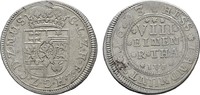 HESSEN 1/8 Taler Karl, 1670-1730. -