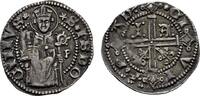 Carrarina da 2 Soldi  ITALIEN Jacopo II. da Carrara, 1345-1350. Vorzüglich