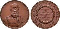 BRANDENBURG-PREUSSEN Bronzemedaille Wilhelm I., 1861-1888. -