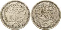 Ägypten 10 Piastres Hussein Kamil 1333-1336 H. 1914-1917, Britisches Protektorat. -