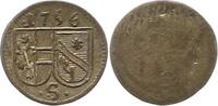 Salzburg Pfennig Sigismund von Schrattenbach 1753-1771. -