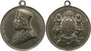 Bayern Zinnmedaille Ludwig II. 1864-1886. -