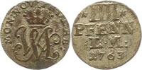 Paderborn, Bistum 4 Pfennig Wilhelm Anton von Asseburg 1763-1782. -