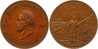 Brandenburg-Preußen Bronzemedaille Wilhelm I. 1861-1888. -