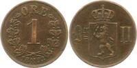 Norwegen 1 Öre 1 Unter schwedischer Regierung 1814-1905. -