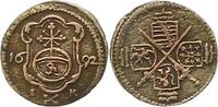 Sachsen-Albertinische Linie Pfennig Johann Georg IV. 1691-1694. -