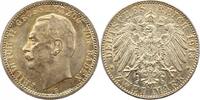 Baden 2 Mark Friedrich II. 1907-1918. -