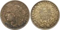 Frankreich 2 Francs Dritte Republik 1870-1940. -