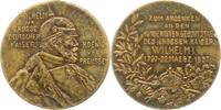 Brandenburg-Preußen Bronzemedaille Wilhelm II. 1888-1918. -
