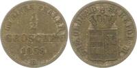 Oldenburg 1/2 Groschen Nicolaus Friedrich Peter 1853-1900. -