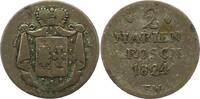 Waldeck 2 Mariengroschen Georg Heinrich 1813-1845. -