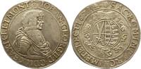 Sachsen-Albertinische Linie Wechseltaler Johann Georg II. 1656-1680. -
