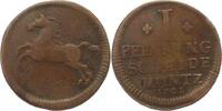 Braunschweig-Lüneburg-Celle Pfennig Georg Wilhelm 1665-1705. -