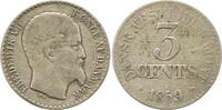 Dänisch-Westindien 3 Cents Frederik VII. 1848-1863. -