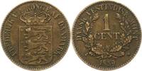 Dänisch-Westindien Cent Frederik VII. 1848-1863. -