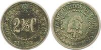 Kolumbien 2 1/2 Cent Vereinigte Staaten von Kolumbien 1862-1886. -