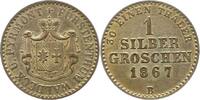 Waldeck Silbergroschen Georg Victor 1852-1893. -
