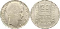 Frankreich 20 Francs Dritte Republik 1870-1940. -