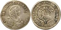 Sachsen-Albertinische Linie 1/6 Taler Johann Georg II. 1656-1680. -