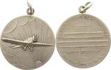 Luftfahrt Versilberte Bronzemedaille -