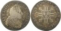 Frankreich 1/4 Ecu Ludwig XIV. 1643-1715. -