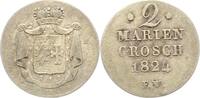 Waldeck 2 Mariengroschen Georg Heinrich 1813-1845. -