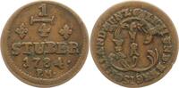 Jülich-Berg 1/4 Stüber Karl Theodor 1742-1799. -