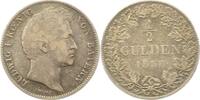 Bayern 1/2 Gulden Ludwig I. 1825-1848. -