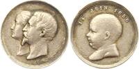 Frankreich Silbermedaille Napoleon III. 1852-1870. -