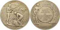 Frankreich Versilberte Bronzemedaille Dritte Republik 1870-1940. -
