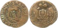 Baden-Durlach Kreuzer Karl Wilhelm 1709-1738. -