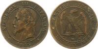 Frankreich 10 Centime Napoleon III. 1852-1870. -