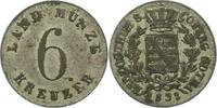 Sachsen-Coburg-Gotha 6 Kreuzer Ernst I. 1806-1844. -
