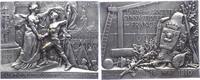 Frankreich Bronzeplakette Dritte Republik 1870-1940. -