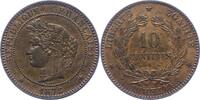 Frankreich 10 Centimes Dritte Republik 1870-1940. -