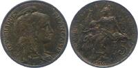 Frankreich 5 Centimes Dritte Republik 1870-1940. -