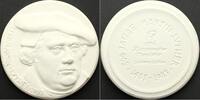 Reformation Porzellanmedaille 500. Geburtstag von Martin Luther 1983. -