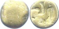 Gallische Kelten EL 1/4 Stater Gold Ambiani 100 - 50 v. Chr.. -