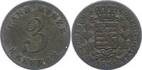 Sachsen-Coburg-Gotha 3 Kreuzer Ernst I. 1806-1844. -